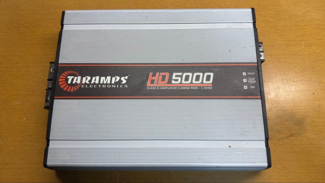 taramps タランプス HD5000 Class D 1OHM アンプ送料込