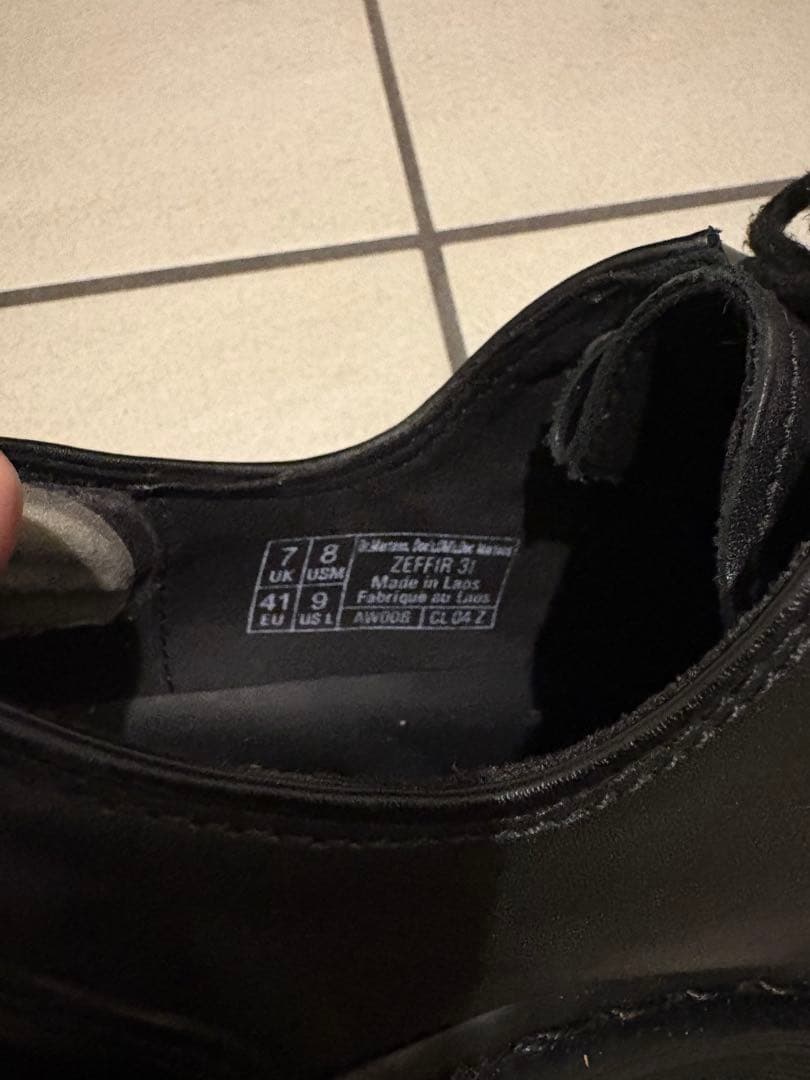 靴 Dr.Martens zeffer UK7