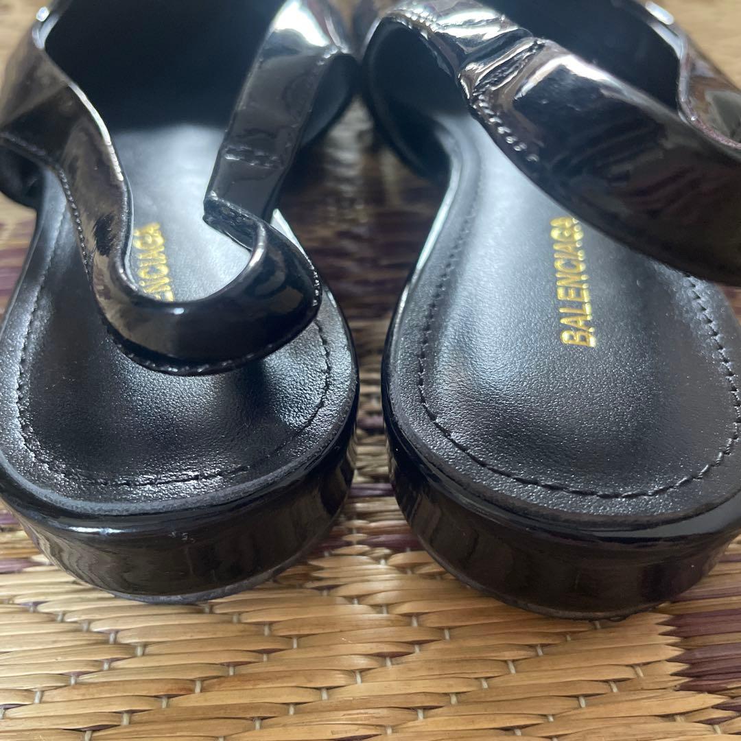 美品 balenciaga バレンシアガ BB ロゴ パンプス