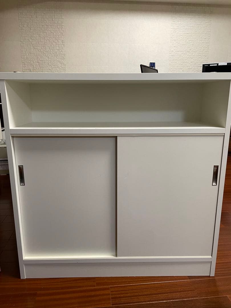 かぷ様　1点 引き戸 カウンター下収納 奥行28.5 高さ90 幅90