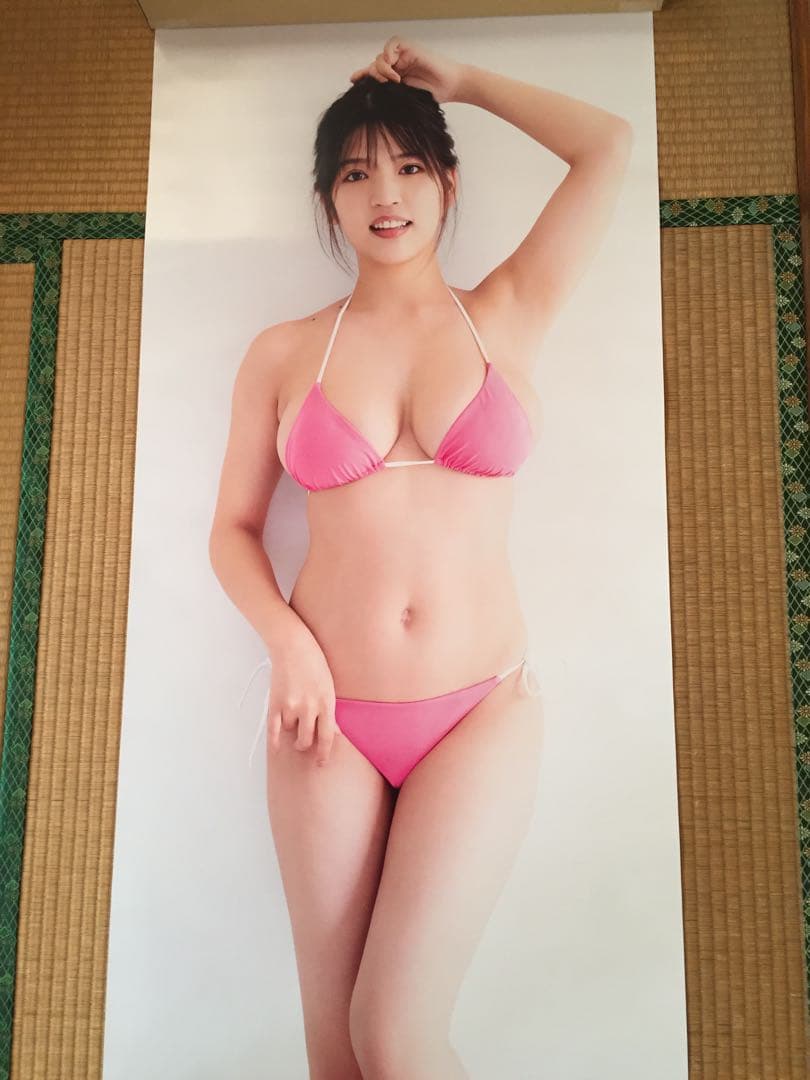 藤乃あおい 等身大ポスター 新品未開封 プラチナフラッシュ ビキニ姿で挑発