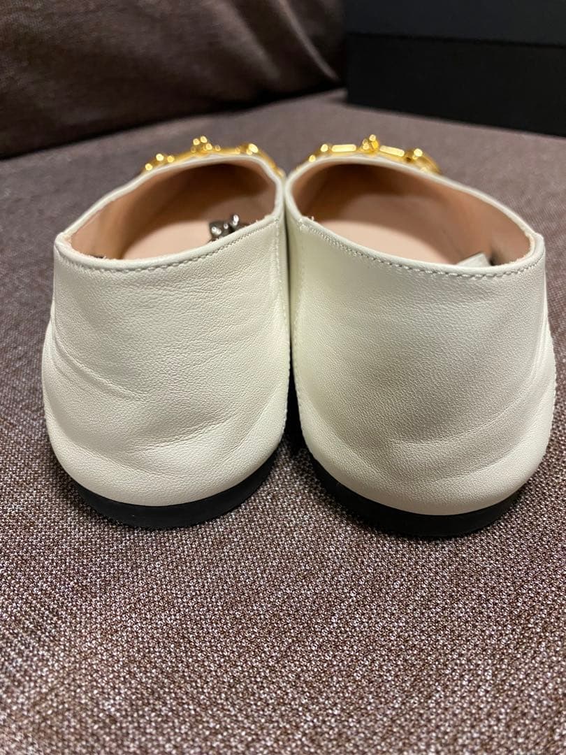 GUCCI ホースビット　フラットシューズ　グッチ　ポインテッドトゥ