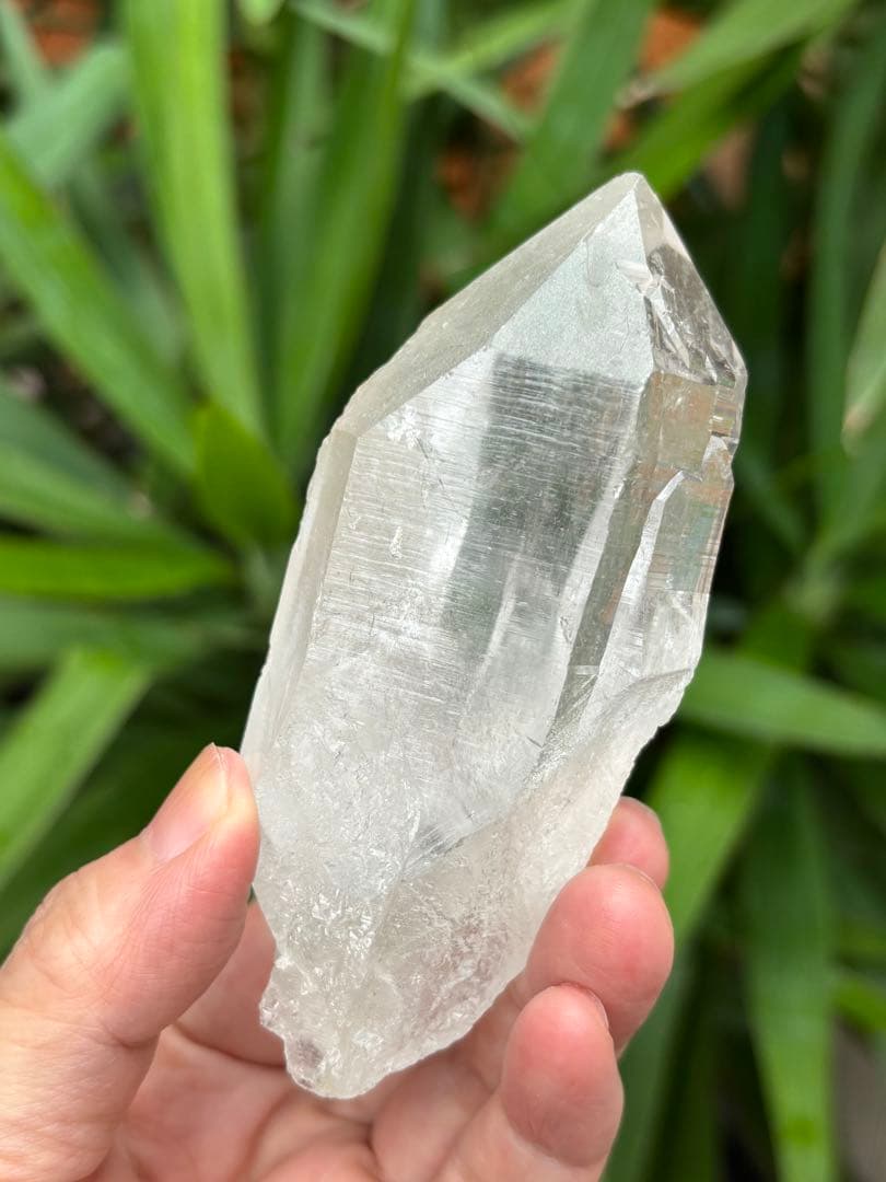 インド　マニハール水晶ポイント　ヒマラヤ水晶　266g 天然石