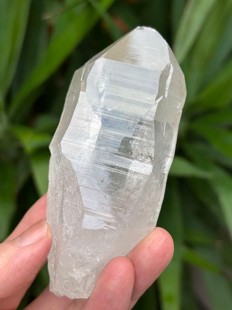 インド　マニハール水晶ポイント　ヒマラヤ水晶　266g 天然石