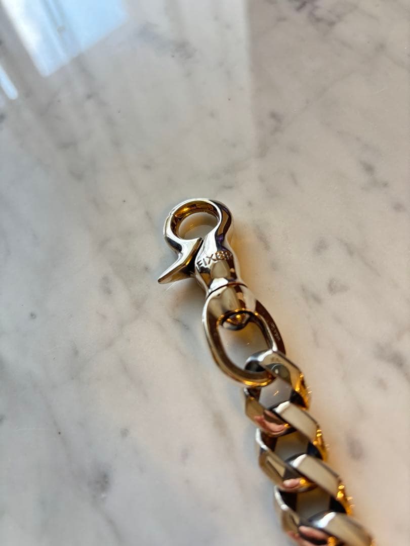 【最終値下】FIXER FWC-01 ウォレットチェーン 2CLIP