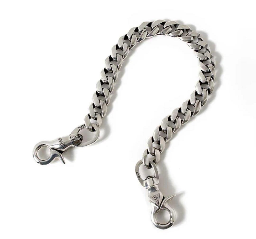 【最終値下】FIXER FWC-01 ウォレットチェーン 2CLIP