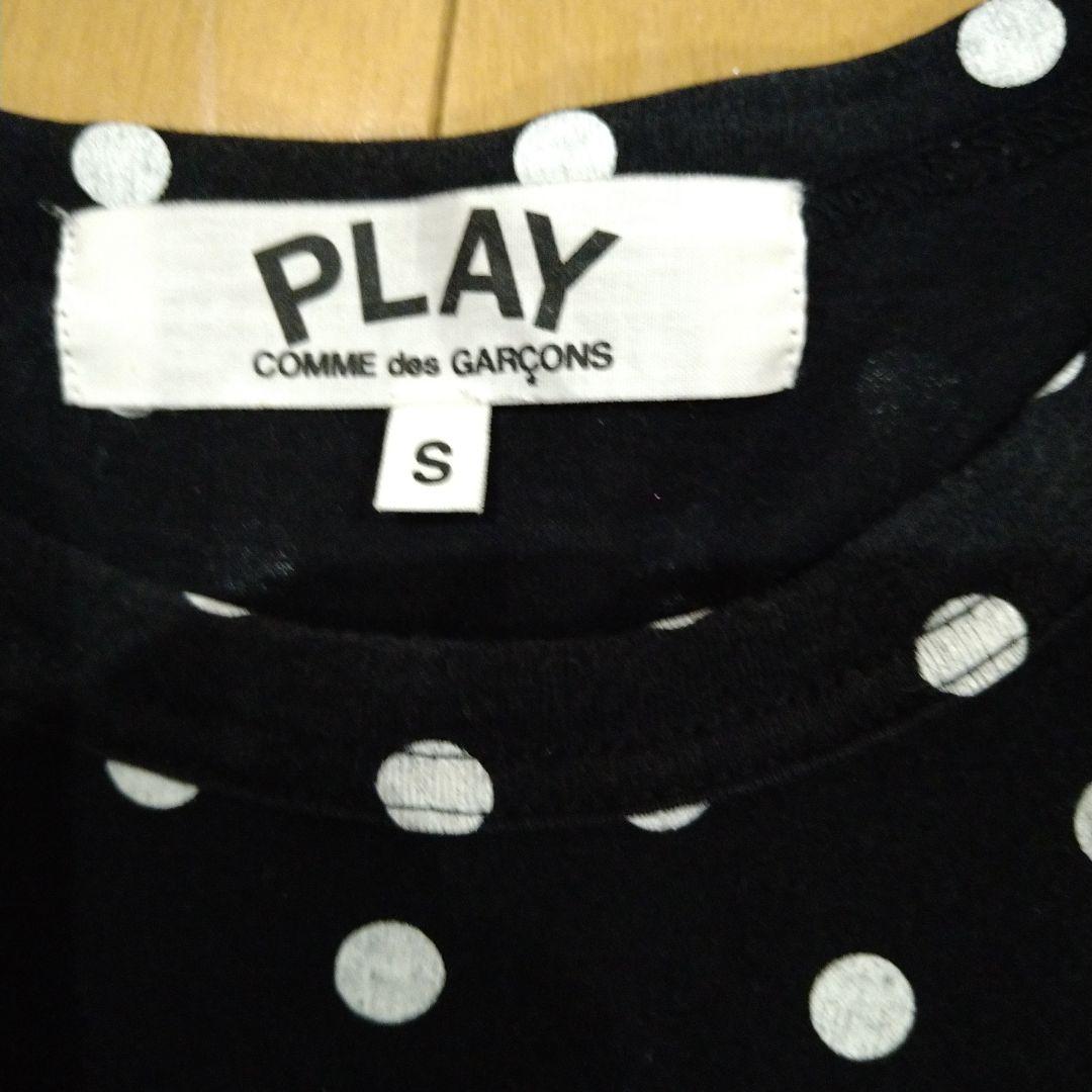 PLAY COMME des GARÇONS 水玉　長袖Tシャツ