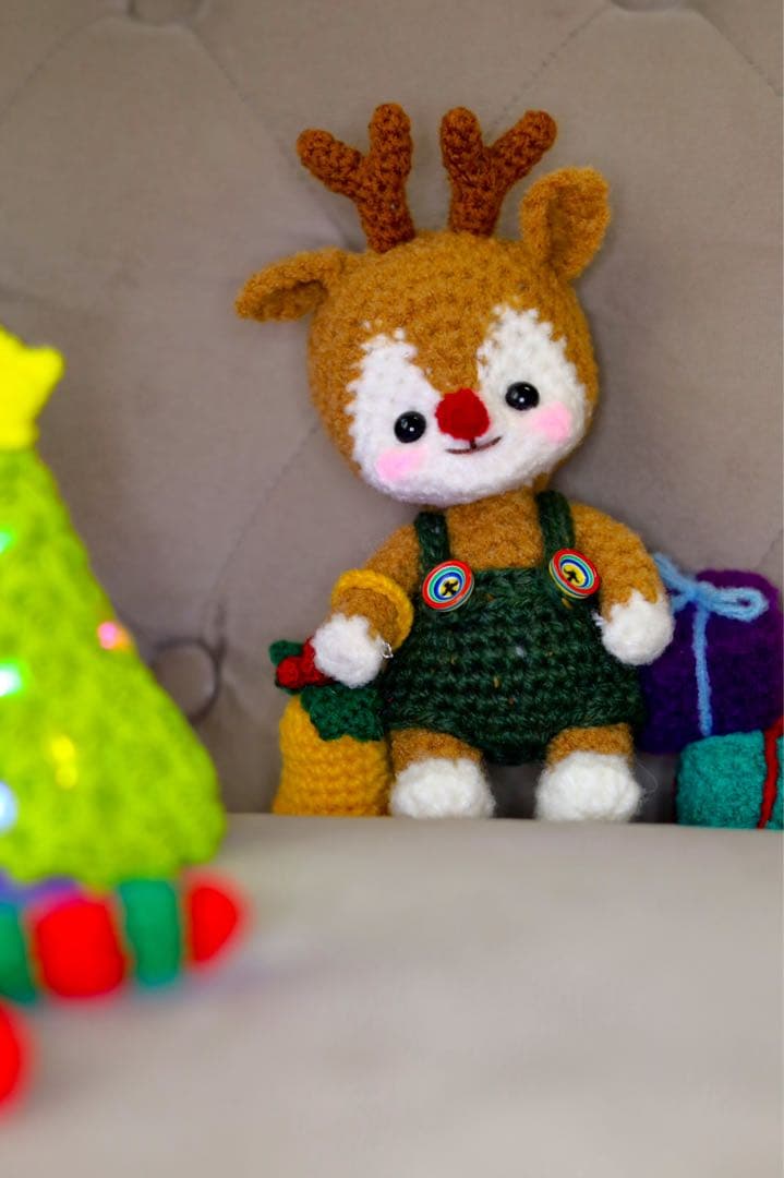 クリスマス トナカイ 鹿 プレゼント ベル