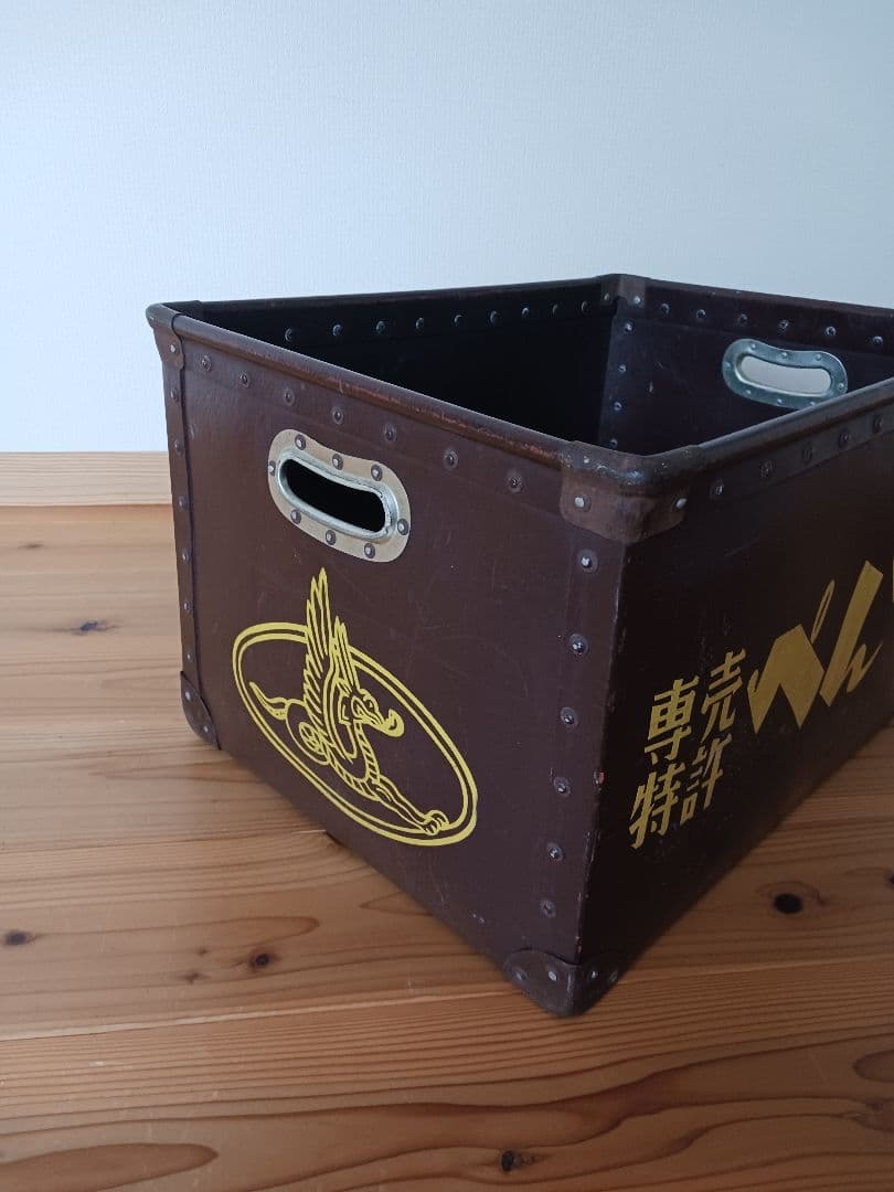 ぼて箱　アンティーク　骨董　 ぺんてる特許マーク入り