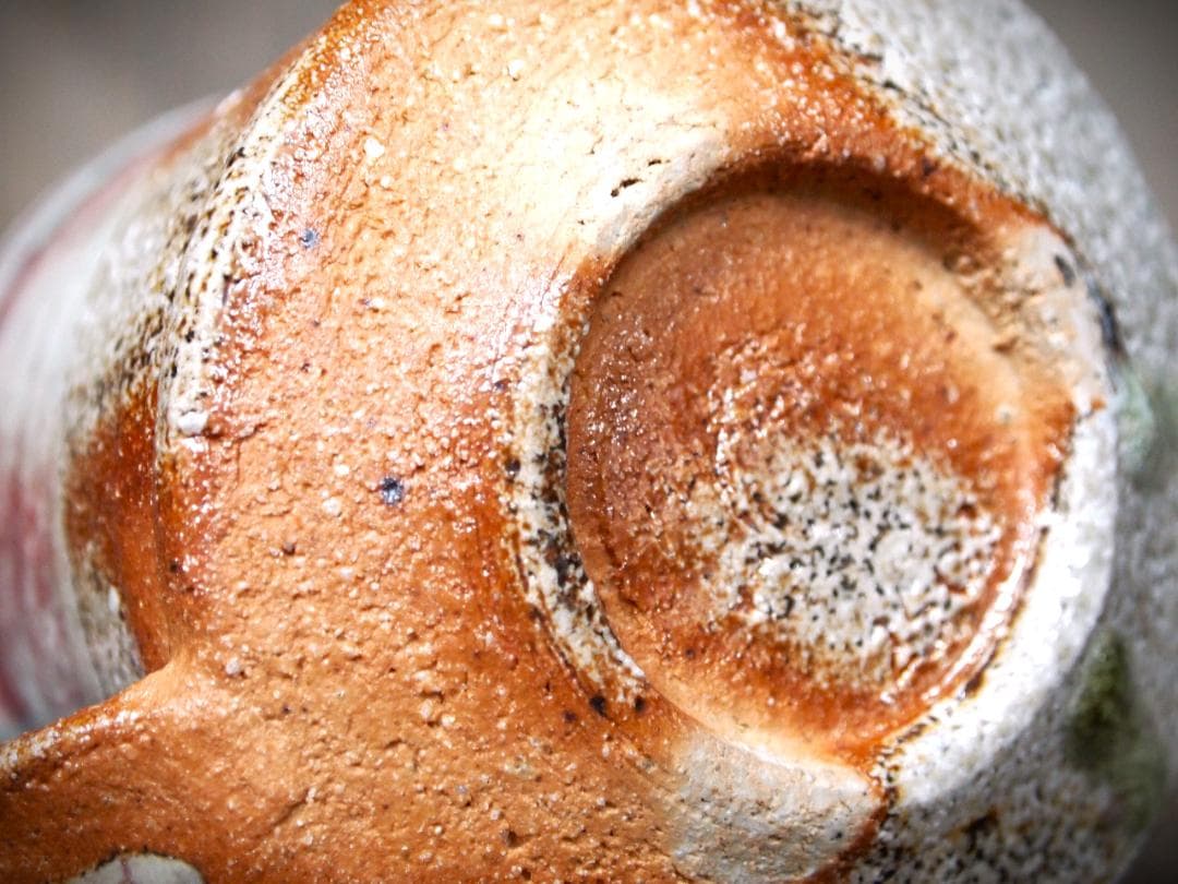 人気作家★高橋燎★信楽【窯変】焼き締めマグカップA★トレインキルン薪窯