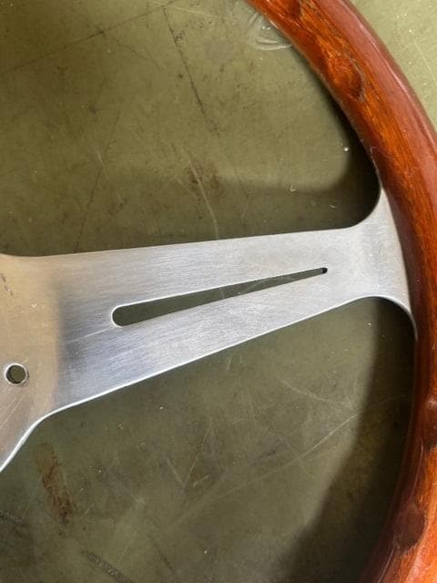 NARDI ウッドステアリング 直径37cm