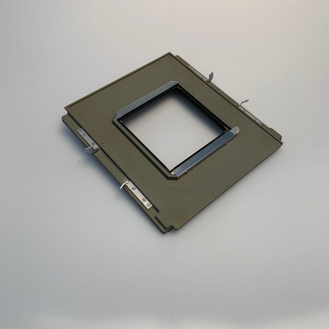 Sinar 8×10スクリーンバック ピントグラス枠 Cタイプ 広角蛇腹付き2個