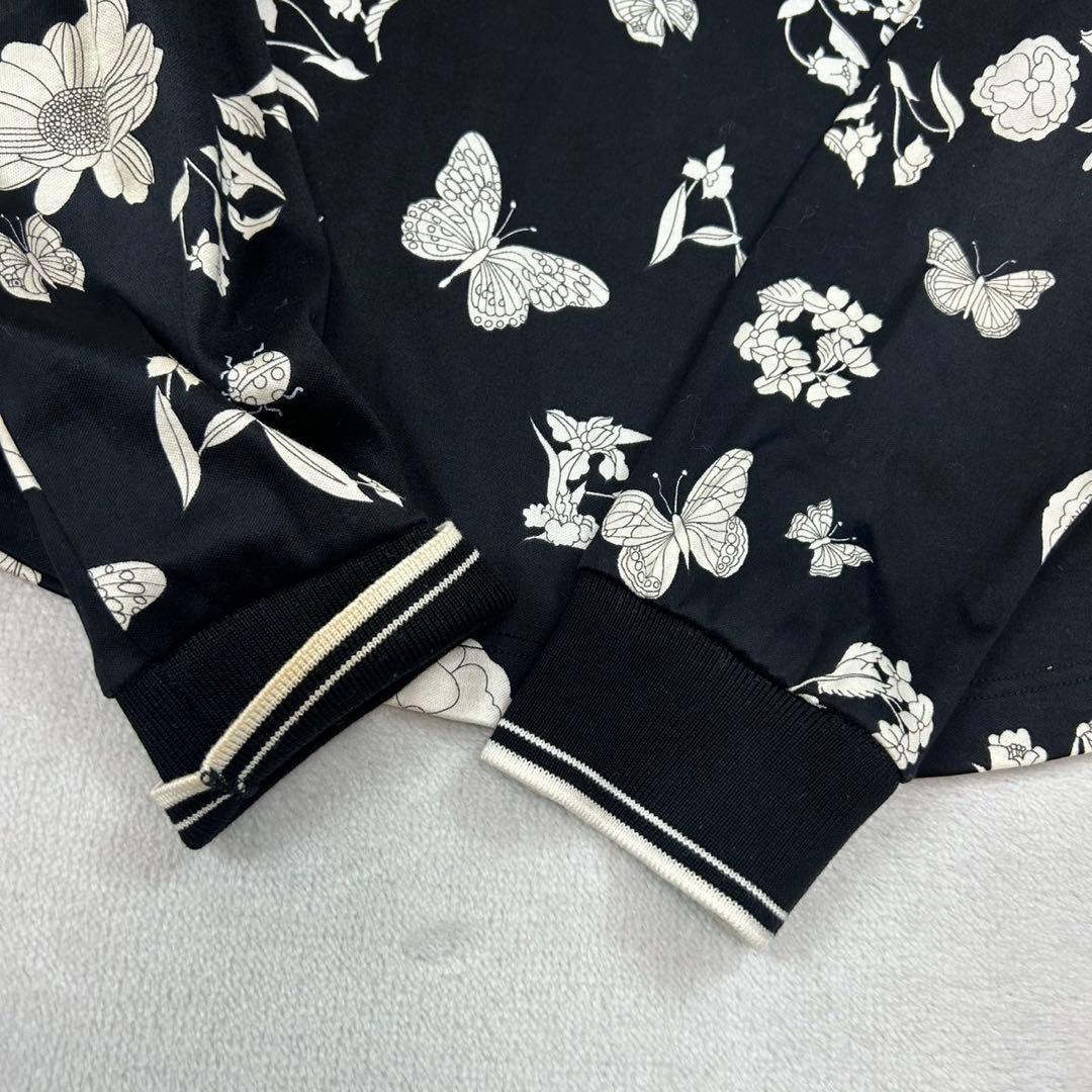 J565 美品 L レオナールスポーツ ポロシャツ ブラック レディース