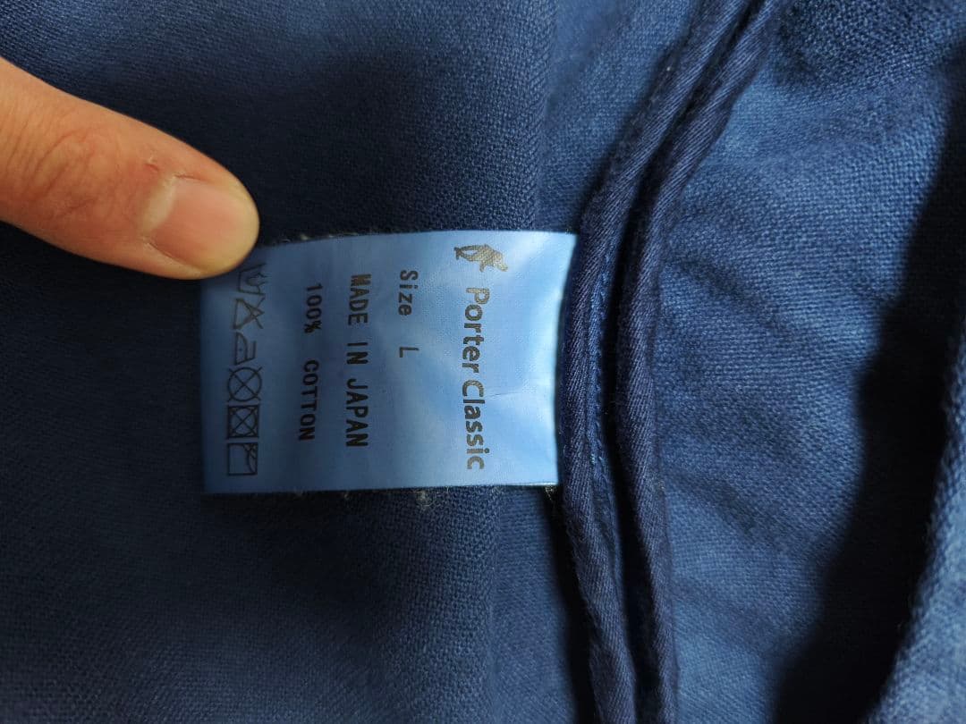 ジャケット・アウター PORTER CLASSIC MOLESKIN NO-COLLOR JACKET