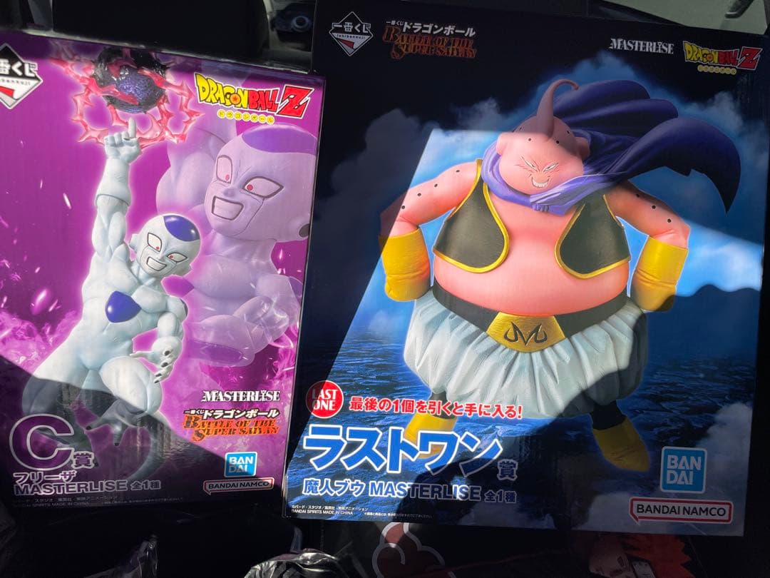 未開封　ドラゴンボール　一番くじ ラストワン賞 魔神ブウ　フリーザ　フィギュア