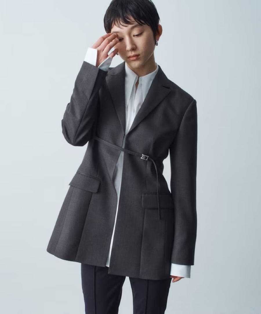 CODE A belted chic jacket コードエー ジャケット