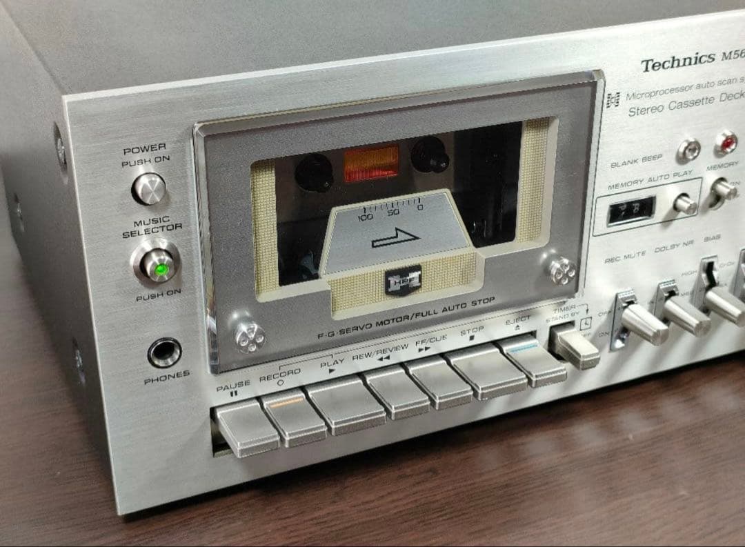 テクニクス Technics RS-M56 カセットデッキ【録音再生良好】