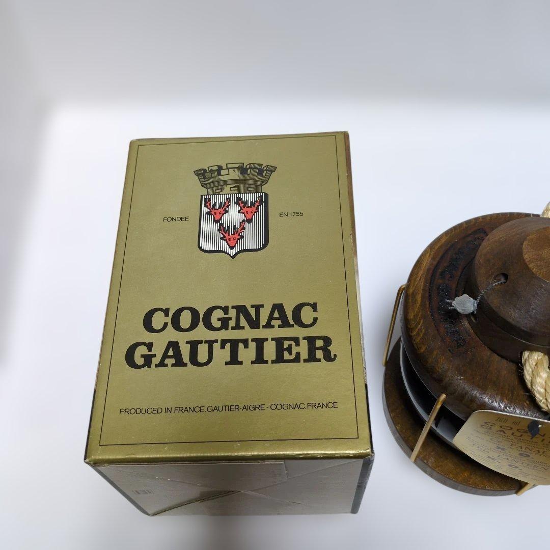 cognac gautier X.O. ランタン型ボトル