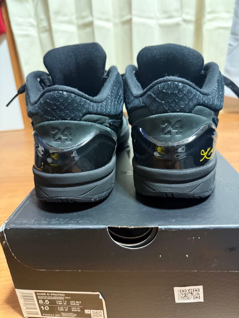 Nike Kobe 4 Protro Blackコービー4 プロトロ26.5cm