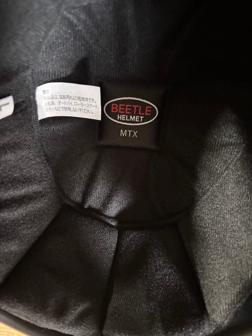 BEETLE MTX ジェットヘルメット ブラックLサイズ