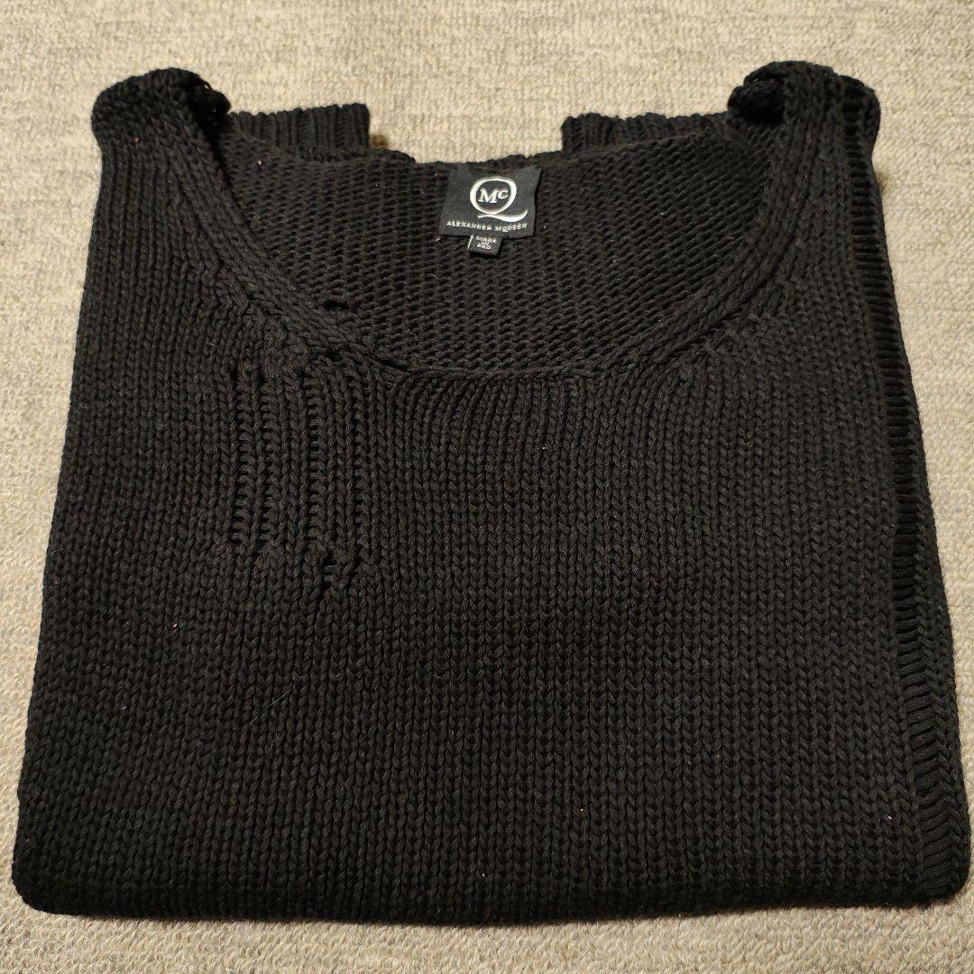 美品 McQ Alexander McQueen Destroyd Knit