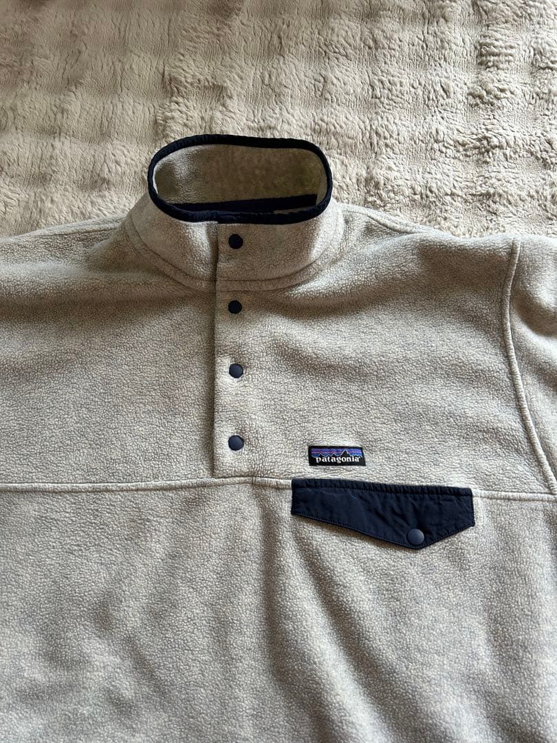 Patagonia スナップT オートミール L