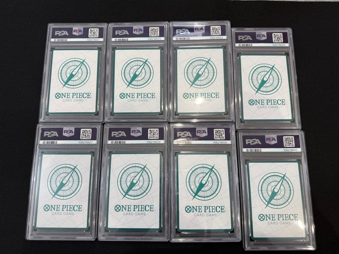 PSA10 ワンピース　エース　サボ　ドンカード　8枚　英語版　限定　プロモ