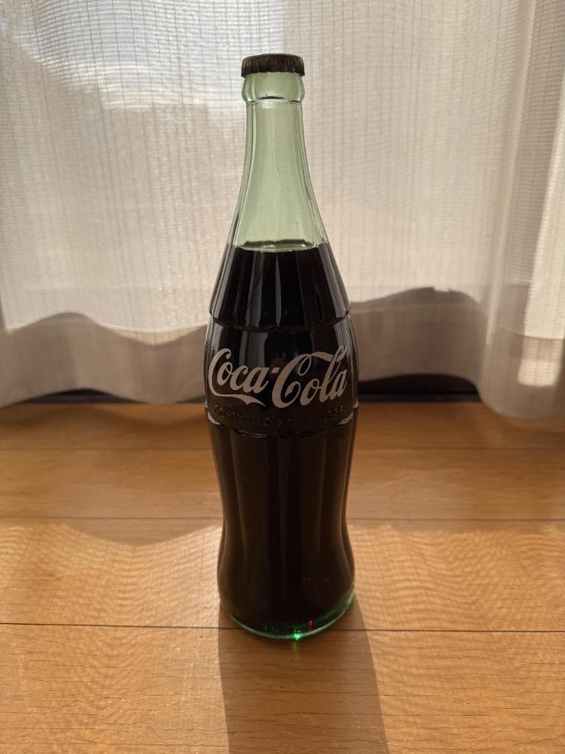 コカコーラ　ファミリーサイズボトル　瓶　1955年　美品　COCA-COLA