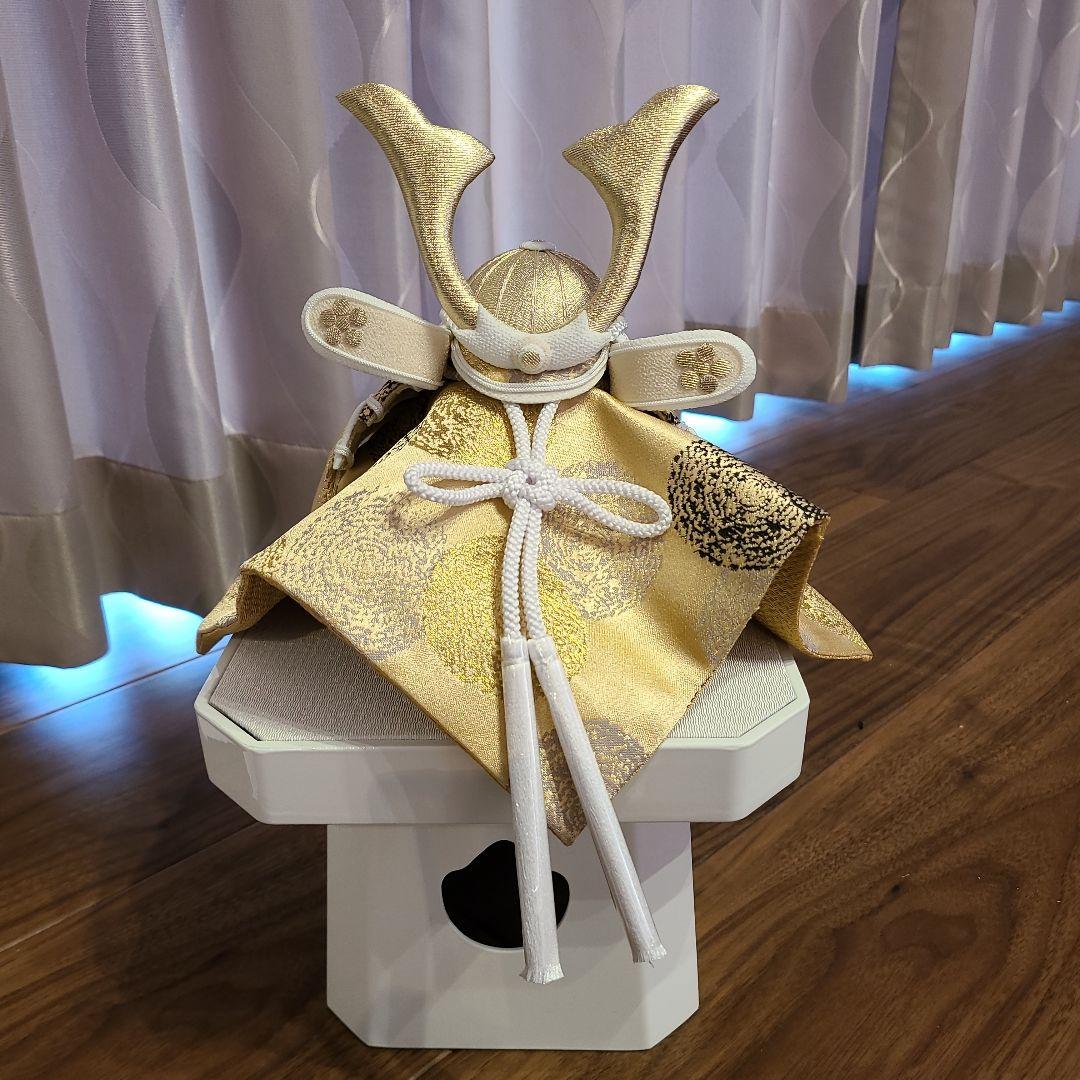 白枠　HAKI　プレミアム　西陣織泡玉兜飾り