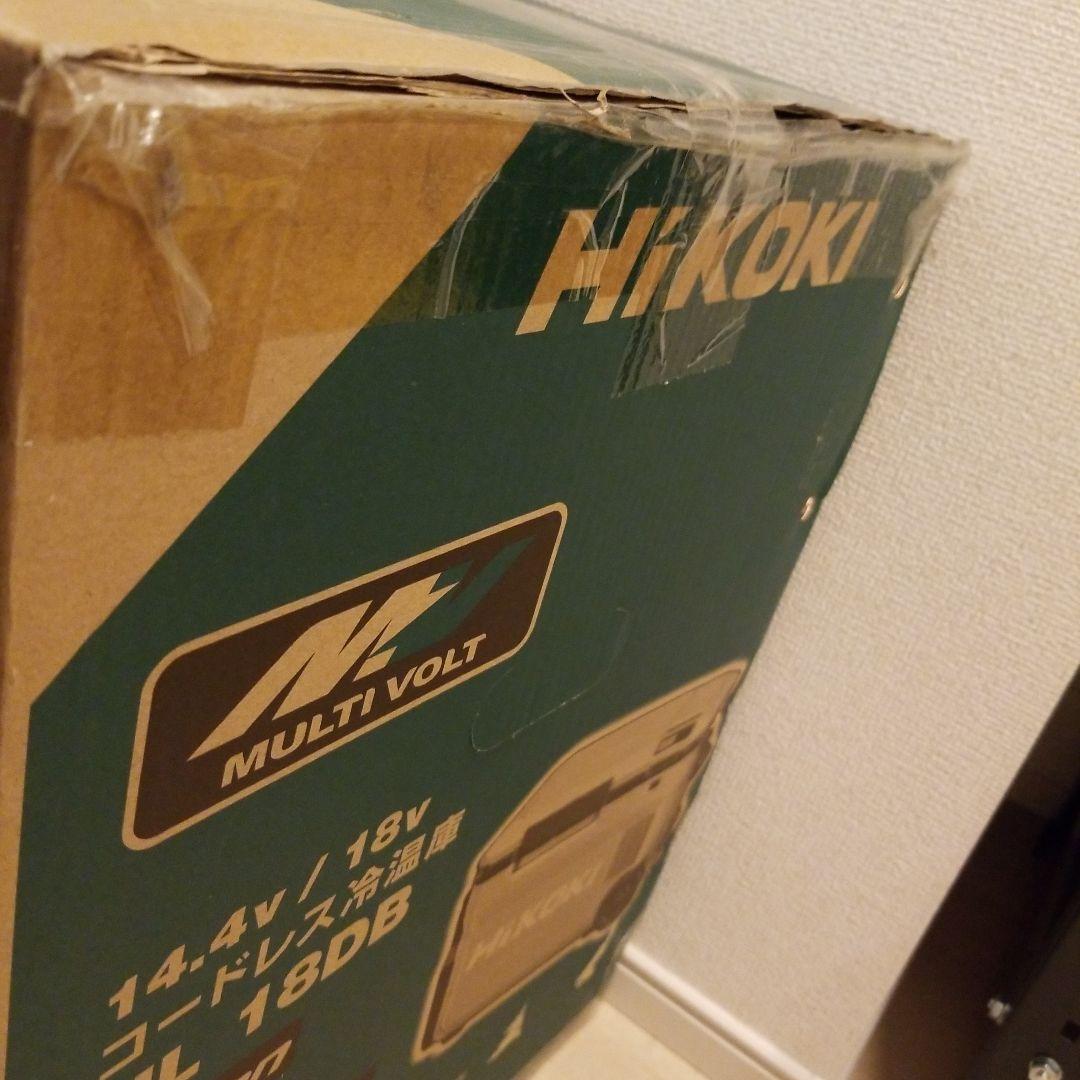 値下げ不可！新品　未使用　ハイコーキ　コードレス　冷蔵庫アグレッシブグリーン