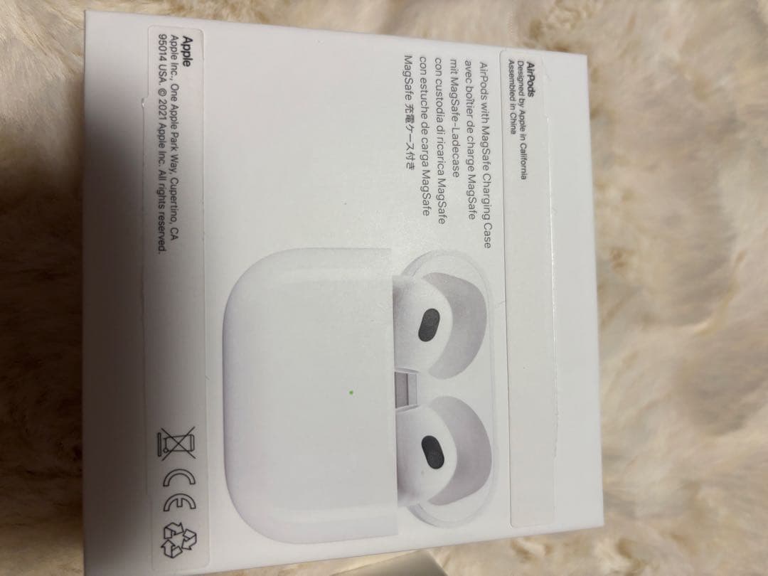 AirPods (第3世代) 本体 充電ケース＋ケース付き