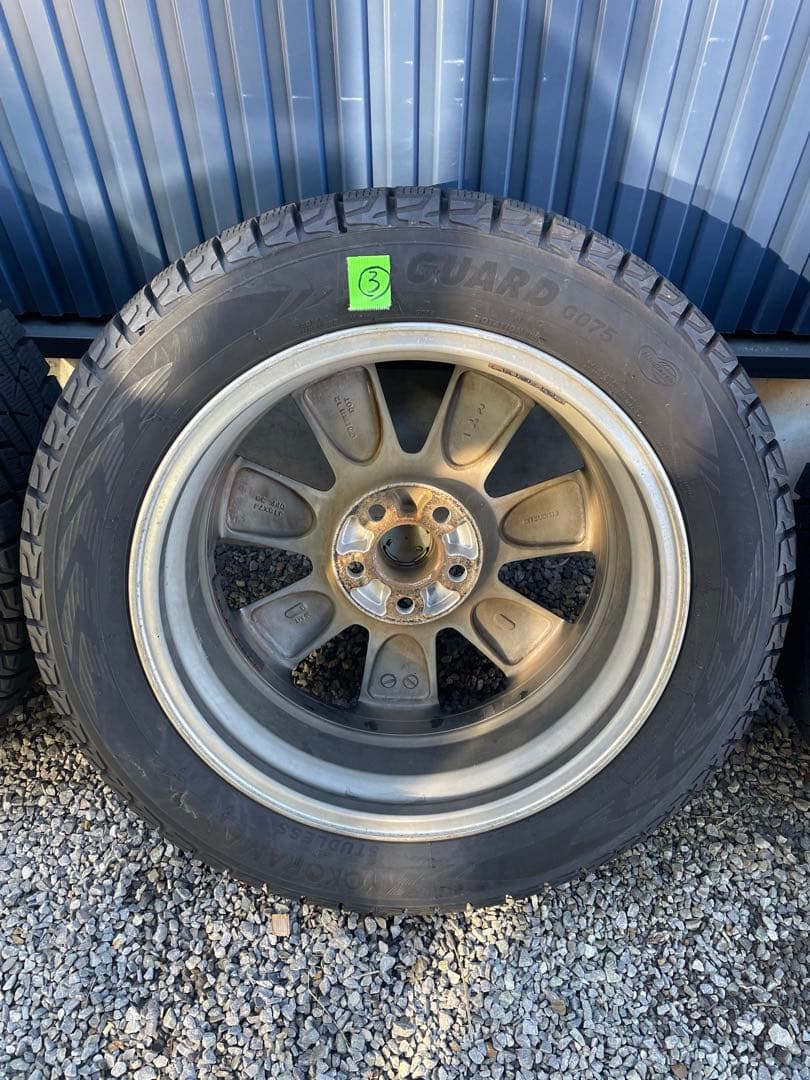 デリカD5純正ホイール＋スタッドレスセット