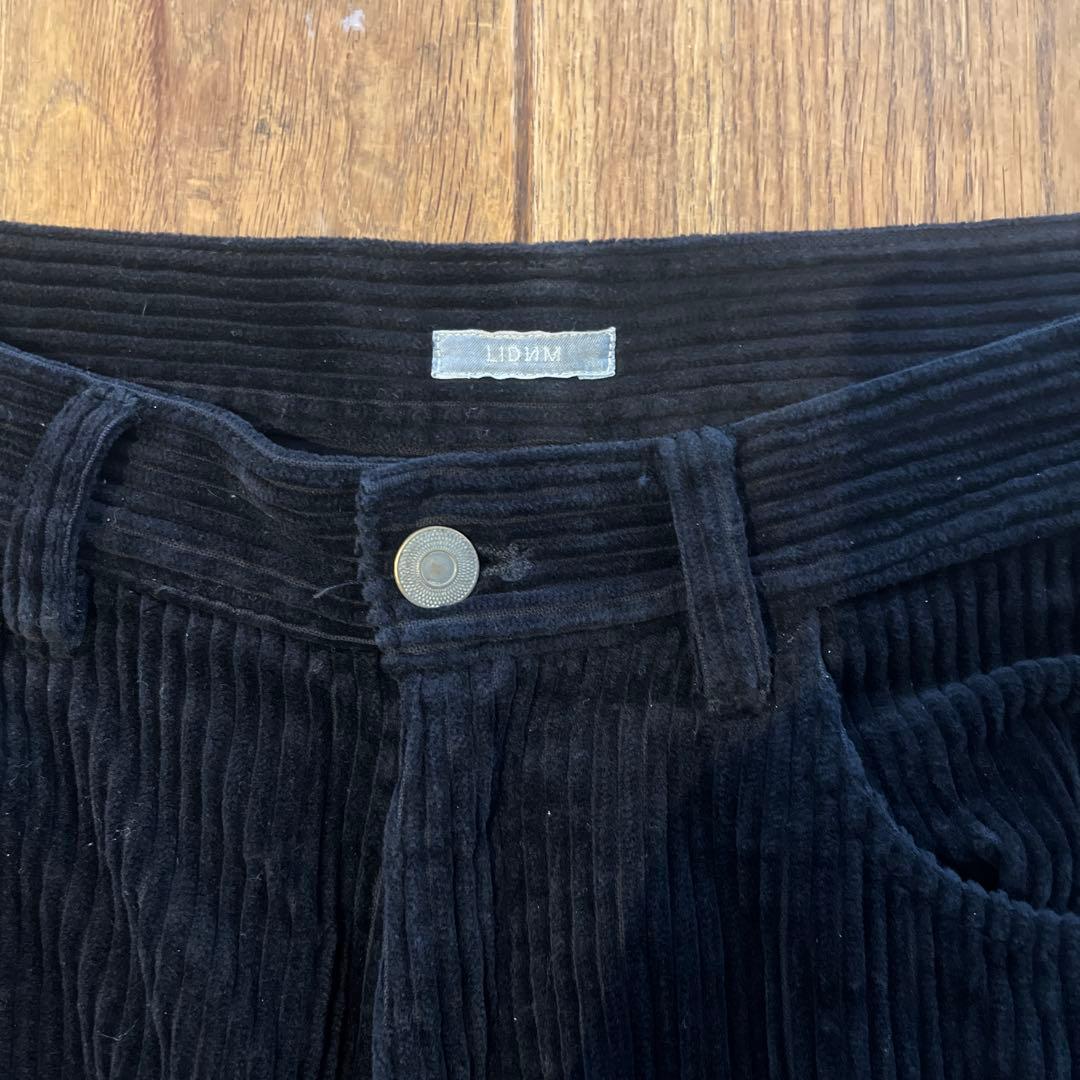 H*a様 完売品　LIDNMリドム　ガーメントダイ コーデュロイ スラックス M