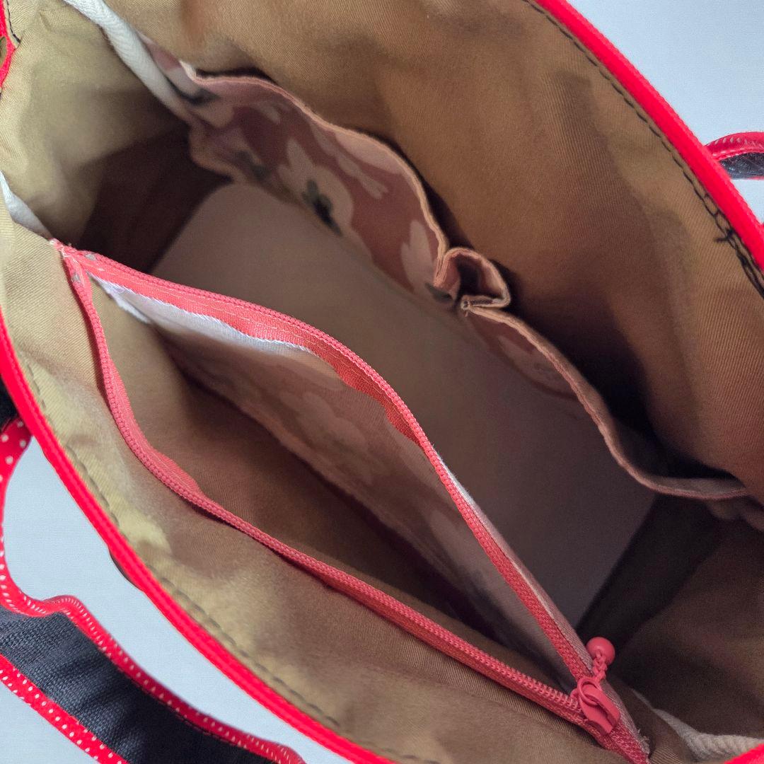 緑新　ボストン型ショルダーバッグ(M)　ハンドメイド