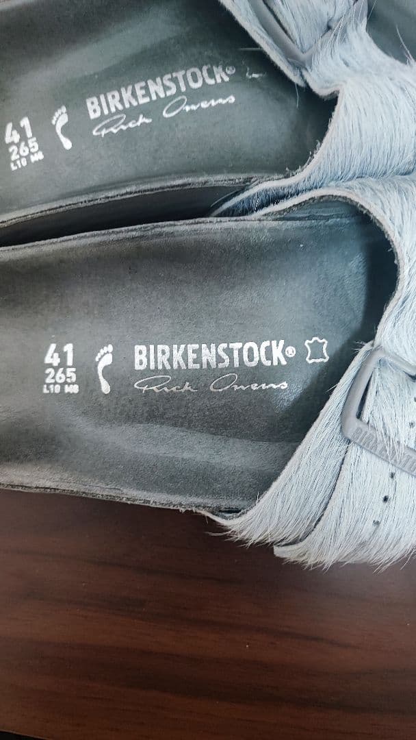 Rick Owens Birkenstock Arizona サンダル　グレー
