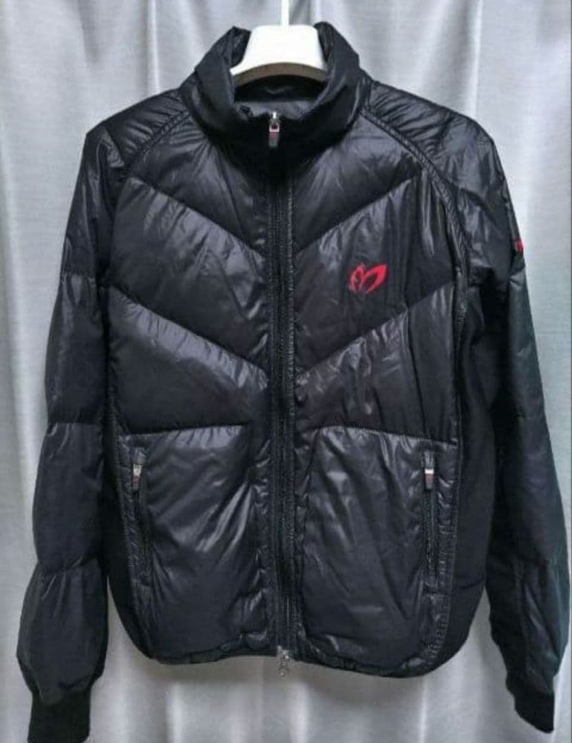 マスターバニー　ハイブリッド　ダウンジャケット　黒　レディース　2