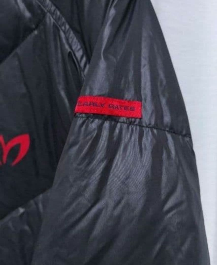 マスターバニー　ハイブリッド　ダウンジャケット　黒　レディース　2