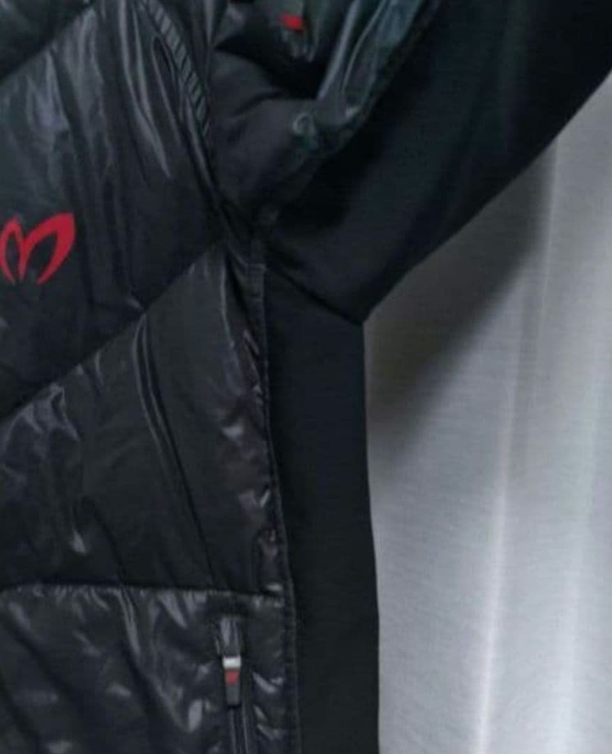 マスターバニー　ハイブリッド　ダウンジャケット　黒　レディース　2