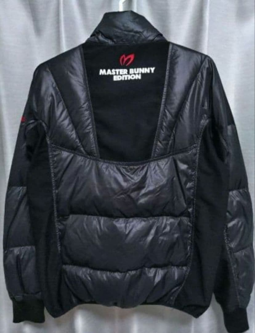マスターバニー　ハイブリッド　ダウンジャケット　黒　レディース　2