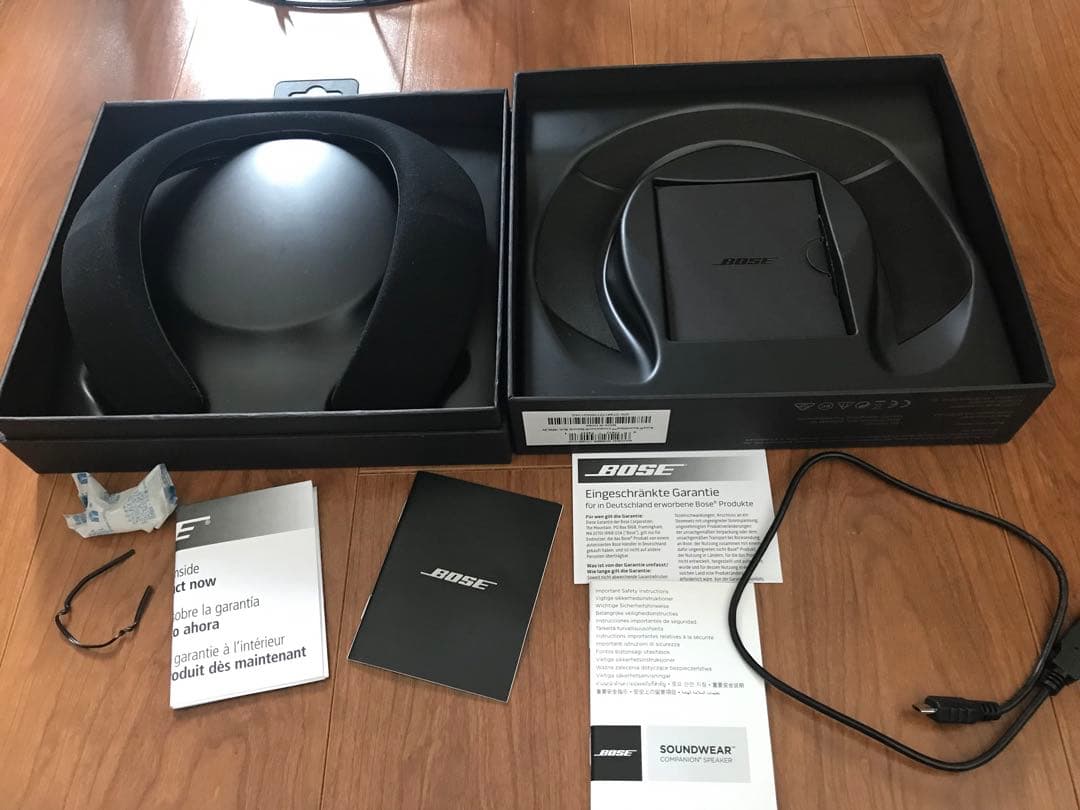 【極美品】BOSE SoundWear ネックスピーカー 完備品 廃盤 希少