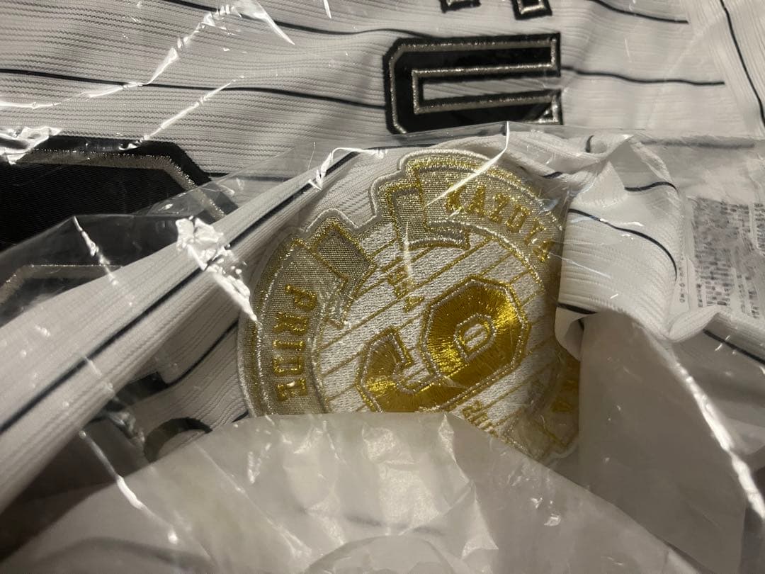 【新品未開封】福浦和也 引退ユニフォーム Mサイズ