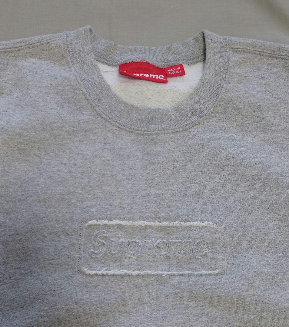 supreme cutout logo crewneck　正規品