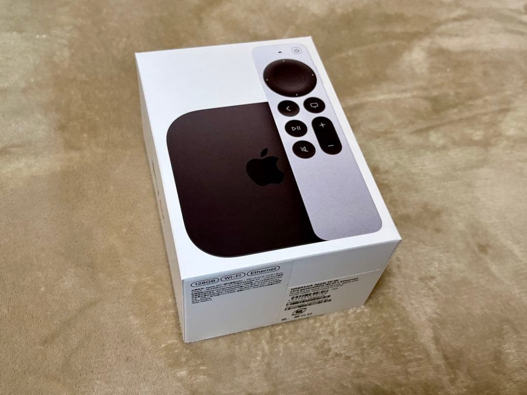 【美品】Apple TV 4K 第3世代 128GB 2024年購入品