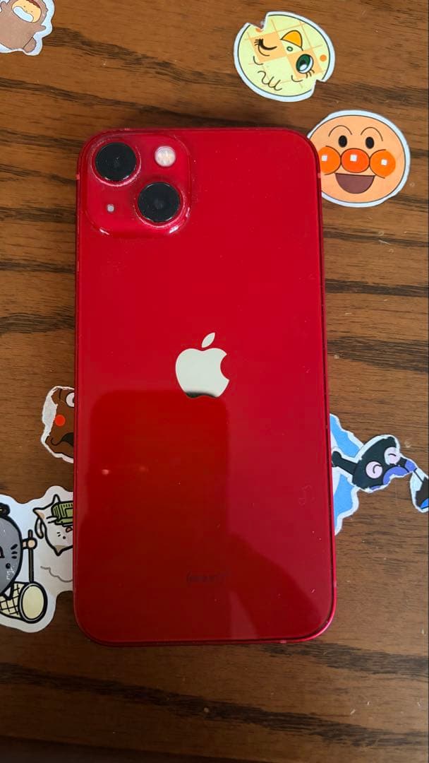 Apple iPhone 13 (赤) 本体　画面ヒビあり　ジャンク品