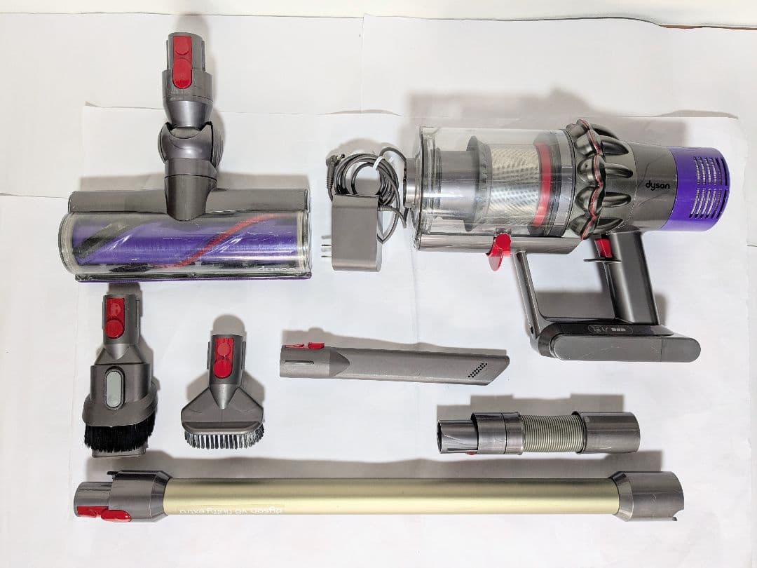 【50分稼働】ダイソン掃除機V10 フルセット　③