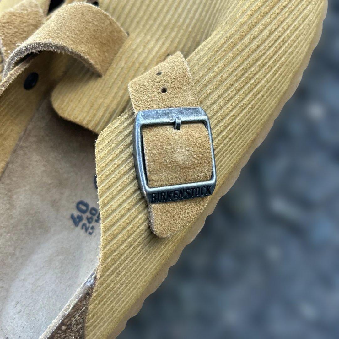 40 コーデュロイ BIRKENSTOCK BOSTON ボストン コルク