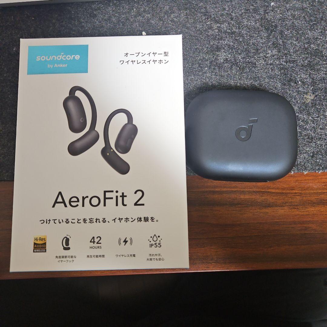 Anker AeroFit 2 ワイヤレスイヤホン　ブラック