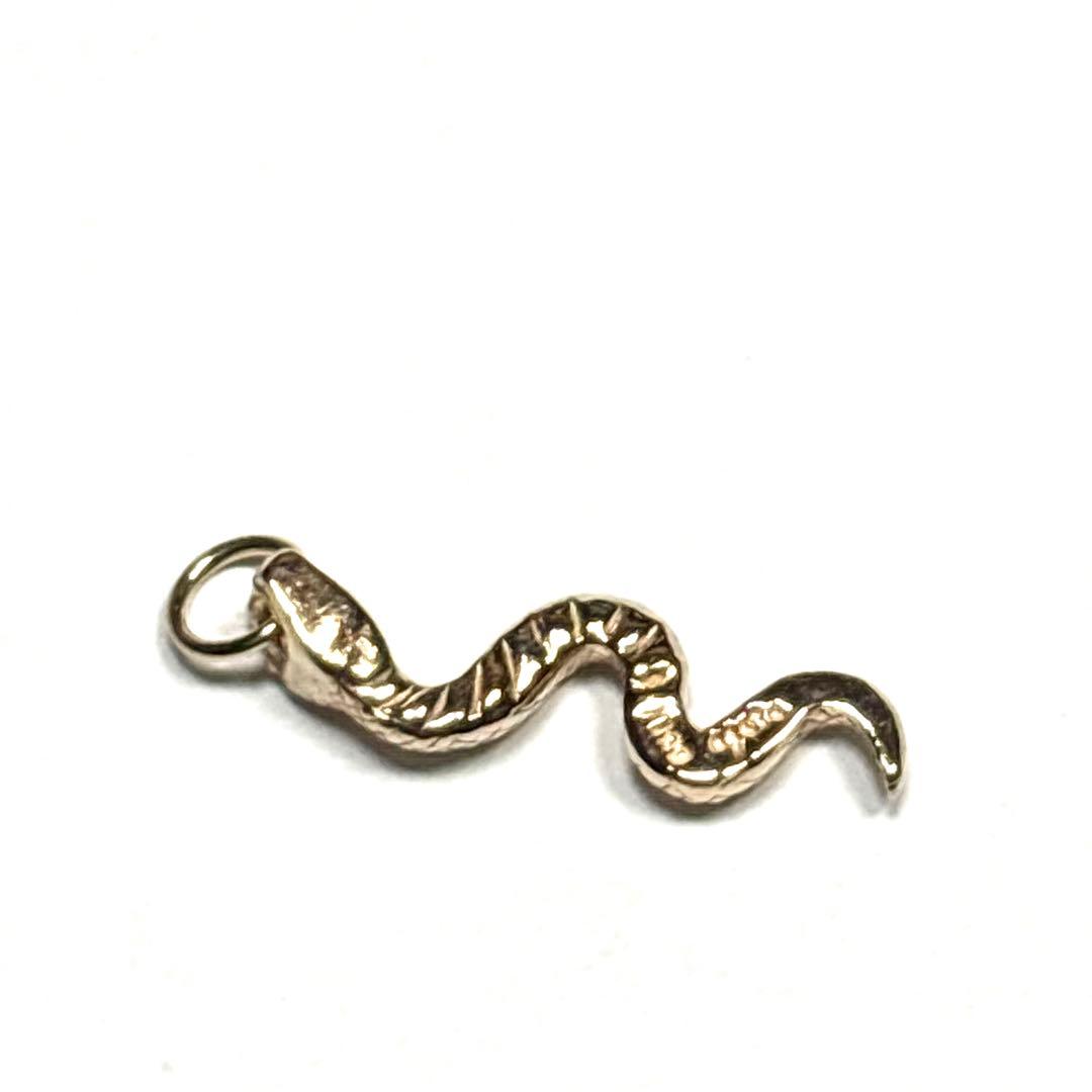 アガット agete K10 蛇 スネーク チャーム