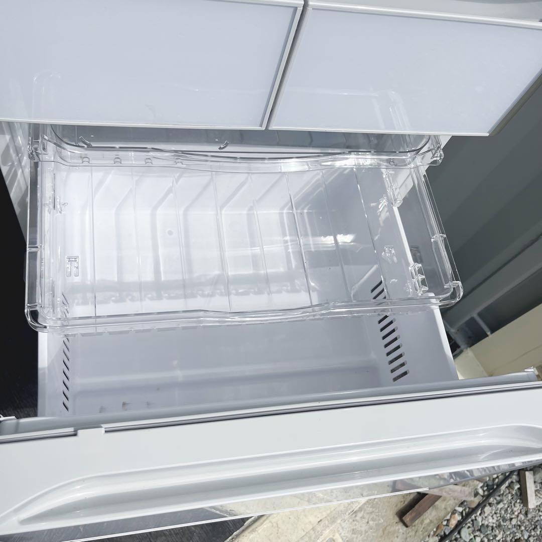 116取付無料！日立真空チルド搭載おしゃれホワイトインテリア5ドア冷蔵庫！洗濯機