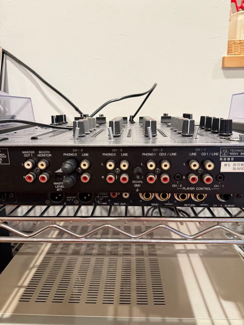 【整備済】Pioneer DJM-600 DJミキサー